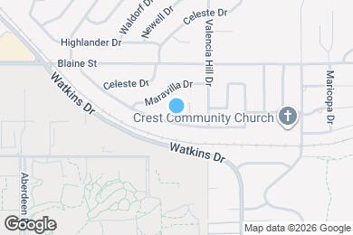 Map image of the property - 3430 Bahia Pl