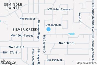 Map image of the property - 2421 NW 159th Terrace