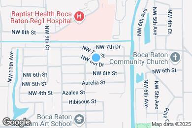 Map image of the property - 899 NW 7th Terrace