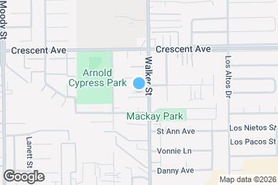 Map image of the property - 8633 Walker St