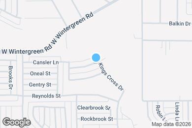 Map image of the property - 1510 Kensington Pl