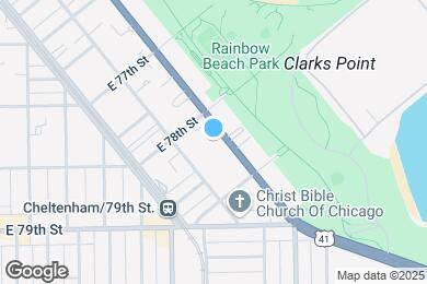 Map image of the property - 7812 S South Shore Dr