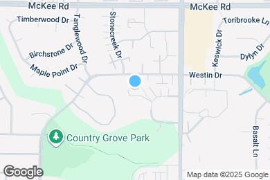 Map image of the property - Shadow Creek Apartments