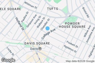 Map image of the property - 76 College Ave
