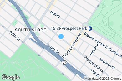 Map image of the property - 448 Prospect Ave