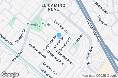 Map image of the property - 14671 Comet St