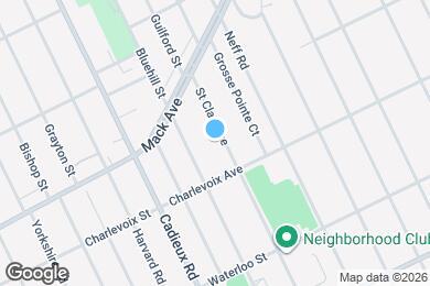 Map image of the property - 851 Saint Clair Ave