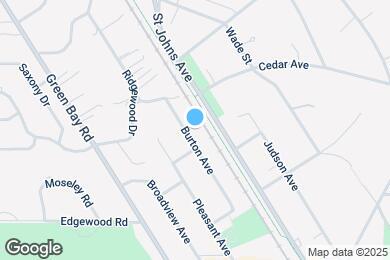 Map image of the property - 953 Burton Ave