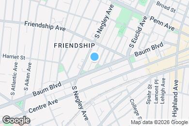 Map image of the property - 340 Amber St