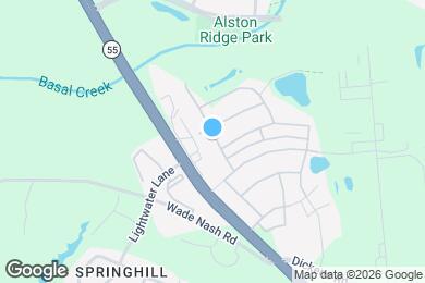 Map image of the property - 2131 Cherry Top Dr