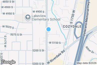 Map image of the property - 1892 W 5075 S
