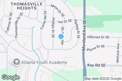 Map image of the property - 2023 Akron Dr SE