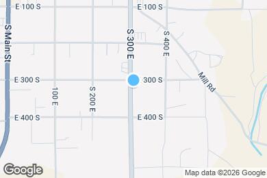 Map image of the property - 317 S 300 E