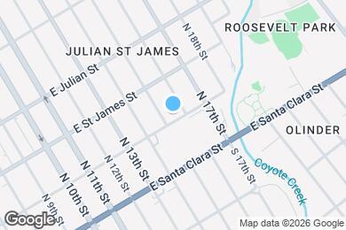 Map image of the property - Hawthorn Senior Apartments