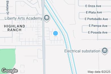 Map image of the property - 6854 E Peralta Cir