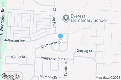 Map image of the property - 7944 Birch Creek Dr
