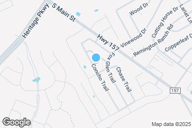 Map image of the property - 1225 Concho Trail