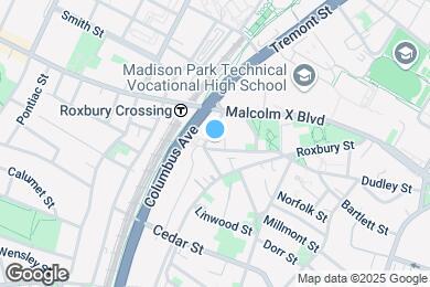 Map image of the property - 285 Roxbury St