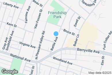 Map image of the property - 513 Battle Ave