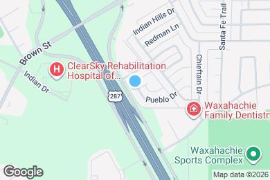 Map image of the property - 106 Pueblo Dr