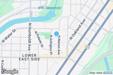 Map image of the property - 1831 N Warren Ave