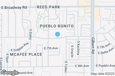 Map image of the property - 1756 E 6th Ave