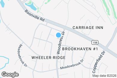 Map image of the property - 4207 Woodcrest Dr