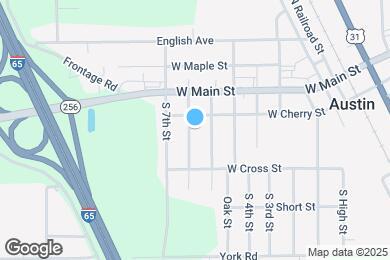 Map image of the property - 107 S 6th St