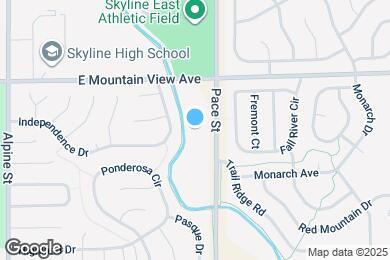 Map image of the property - Centennial Park Apartments