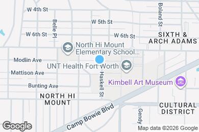 Map image of the property - 908 Haskell St