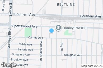 Map image of the property - 694 Hamilton St