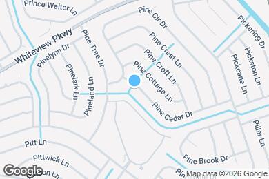 Map image of the property - 6 Pine Cedar Dr