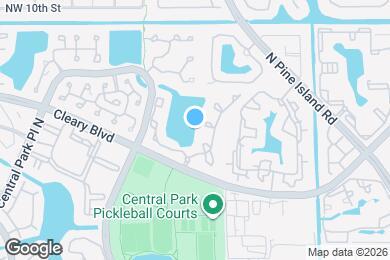 Map image of the property - 705 NW 91st Ter