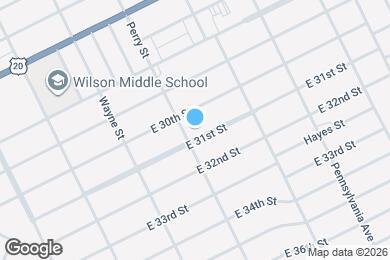 Map image of the property - 910 E 31st St