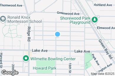 Map image of the property - 1636 Forest Ave