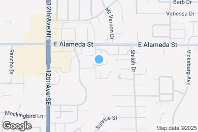 Map image of the property - 1402 Bill Carrol Dr