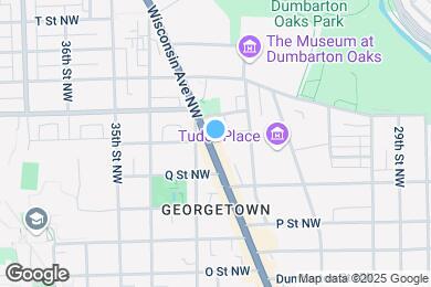 Map image of the property - 1647 Wisconsin Ave NW