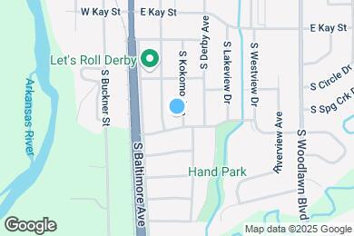Map image of the property - 563 S Kokomo Ave