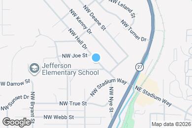 Map image of the property - 1337 NW Hall Dr