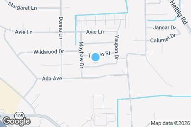 Map image of the property - 5010 Chinquapin Ln