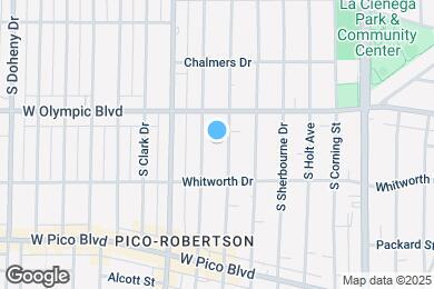 Map image of the property - 1035 1/2 S Shenandoah st
