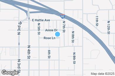 Map image of the property - 1829 N 6th Pl