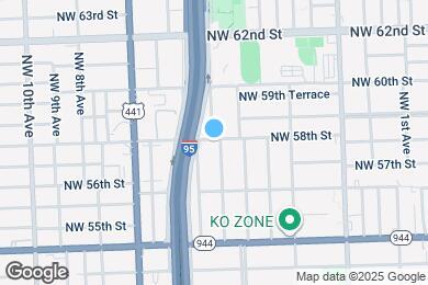 Map image of the property - 550 NW 58th St