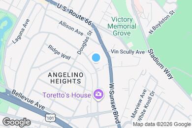 Map image of the property - 814 E Kensington Rd