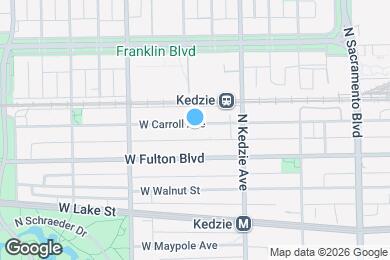 Map image of the property - 3251 W Carroll Ave