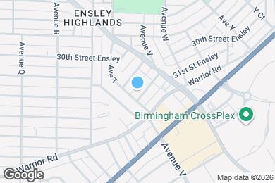 Map image of the property - 2108 31st St Ensley