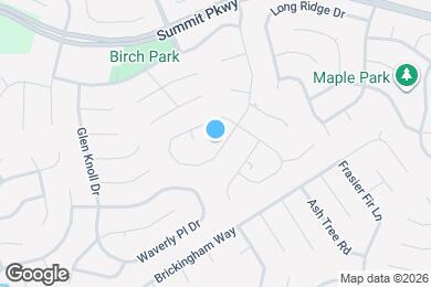 Map image of the property - 1310 May Oak Cir