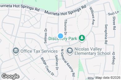 Map image of the property - 39402 Calistoga Dr