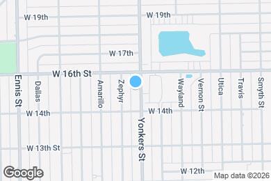 Map image of the property - 1409 Yonkers St