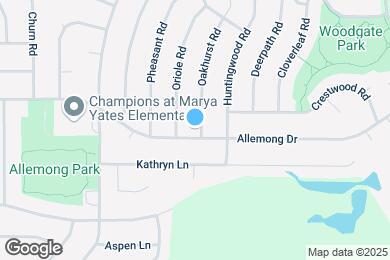 Map image of the property - 5924 Allemong Dr